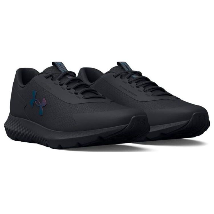 Under Armour Charged Rogue 3 Storm Triple Black Women Sneakers 3025524-001
