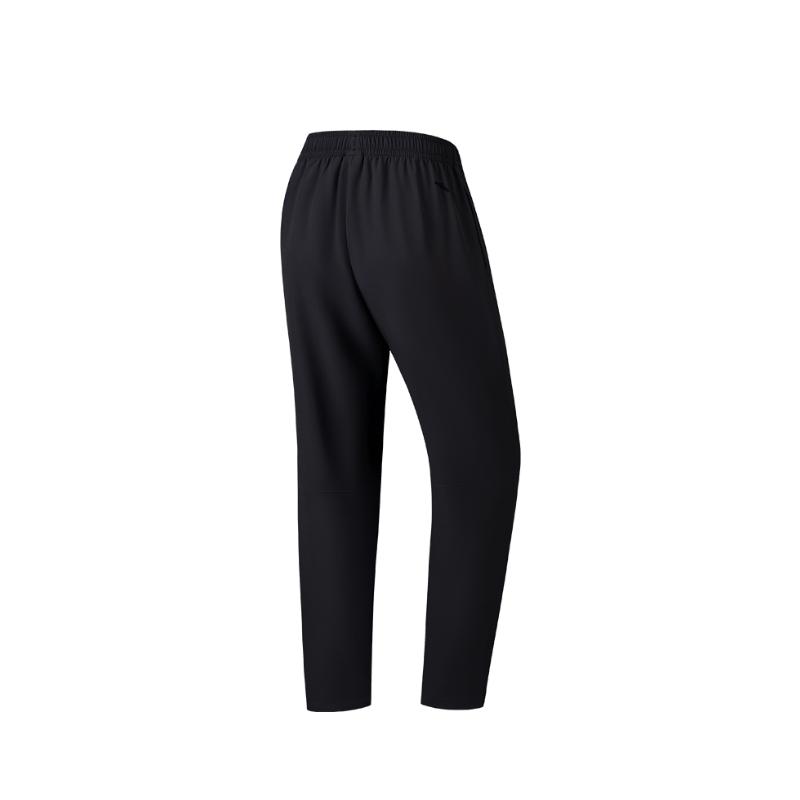 Anta Simple Straight Leg Mid Waist Letter Versatile Sports Long Pants Men bottoms 952531505-2