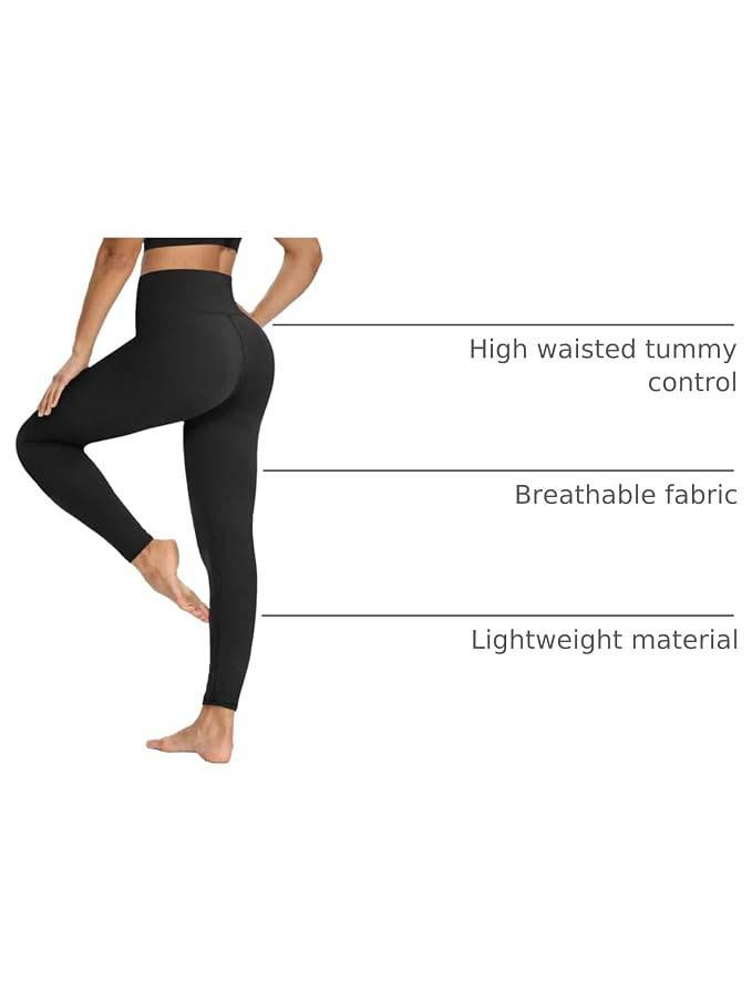Women's Fleece-Lined High-Waisted Butt-Lifting Yoga Pants for Outdoor Fitness