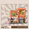 China City Street View Creative Mini Block Hair Salon Video Store Game Shop Photo Studio Construction Building Bricks Toys