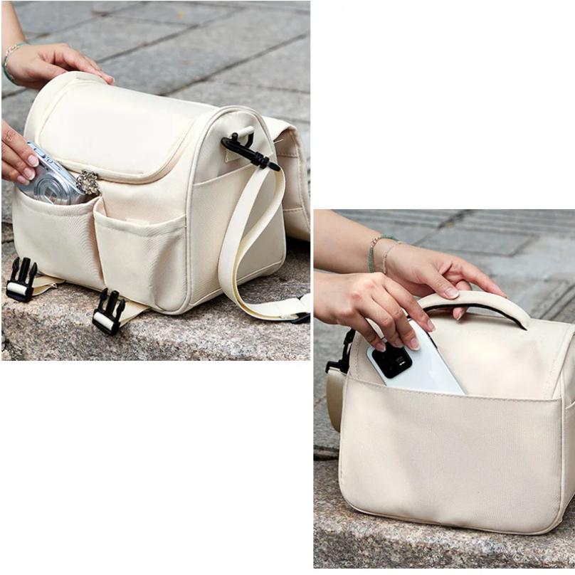 Shoulder Camera Storage Bag Digital Camera Organizer Bag Mirrorless Cameras DSLR Lenses Handbag Large Travel Organizers Pouch