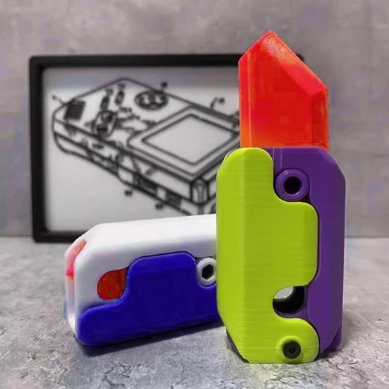 Juguete de descompresión para adultos, juguete cortador de Fidget con impresión 3D, juguete sensorial para aliviar la ansiedad y el estrés, juguete para aliviar la agonía, TDAH, agregar pacientes