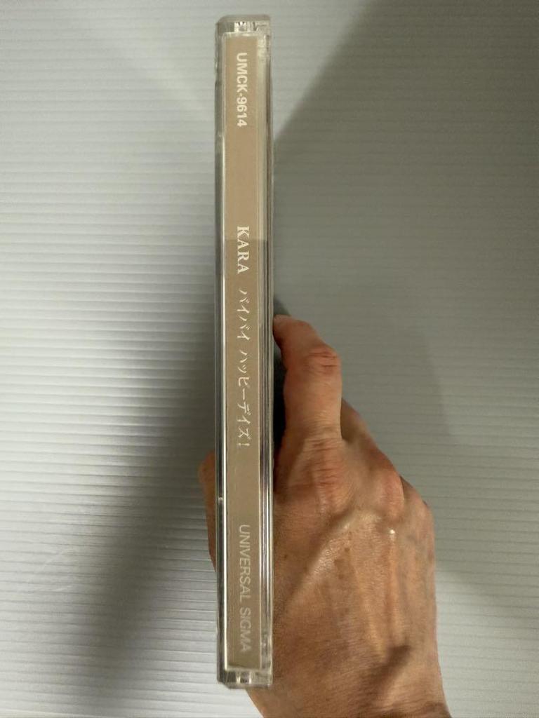 [USED] KARA bye bye happy days Seungyeon autographed CD