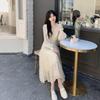 2026 Early Autumn Women's French Style Long Sleeve Slimming A-line Dress