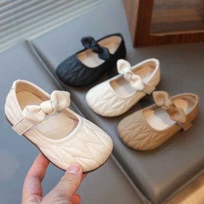Mädchen Schleife Lederschuhe Kinderschulschuhe Mädchenschuhe Niedliche Sportschuhe