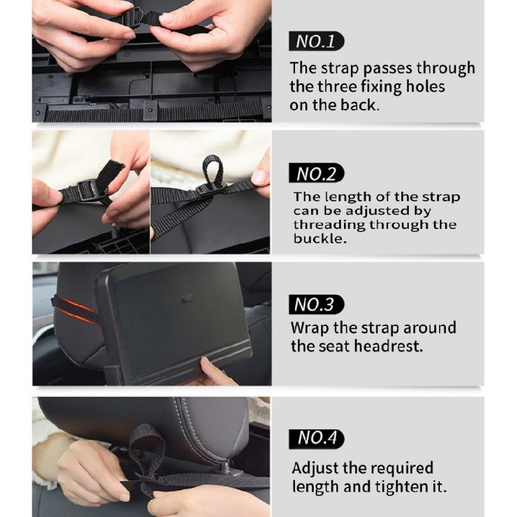 Folding Universal Car Bracket for Food Tray Drink Holder Phone Holder Storage Box