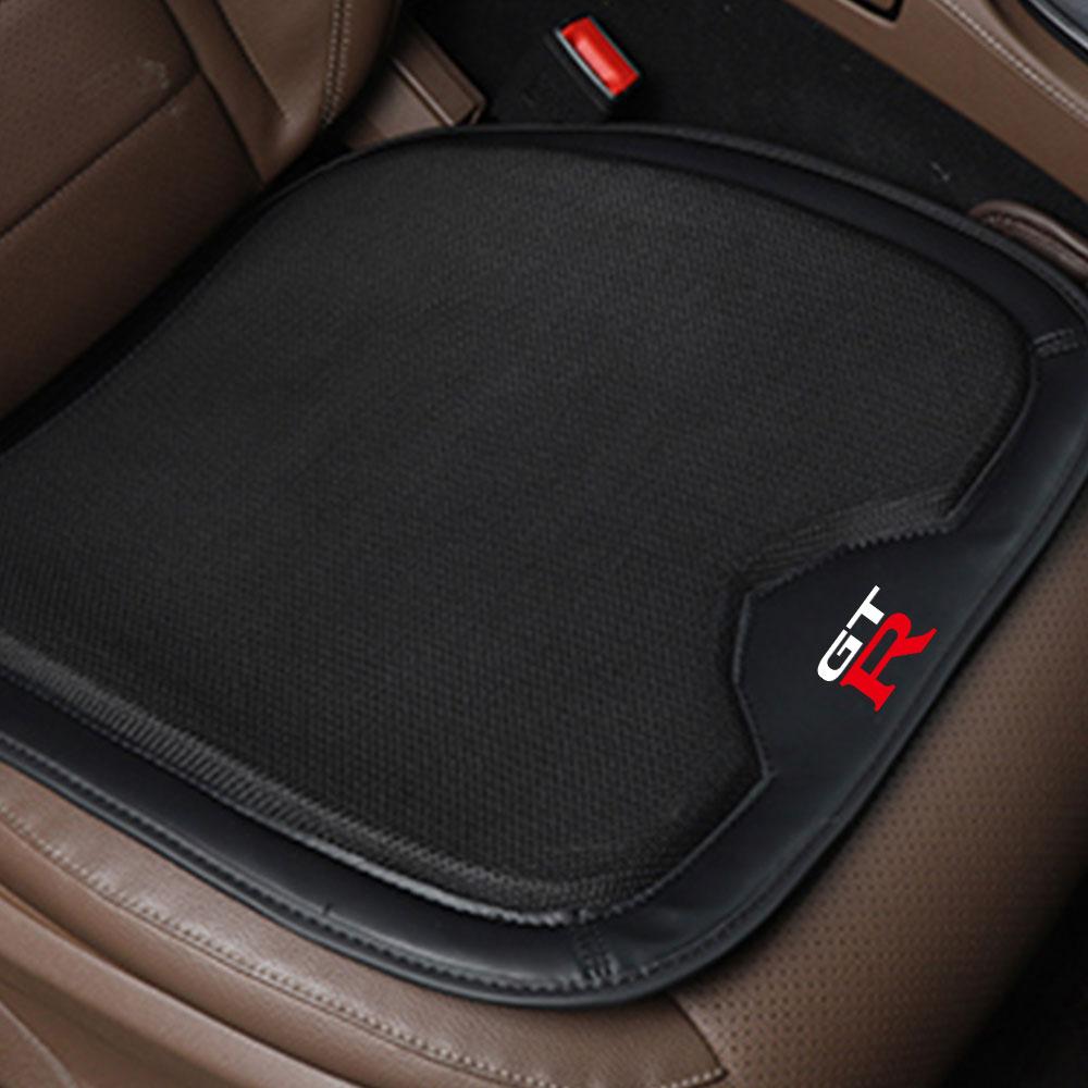 Car Seat Decorative Pad Leather Breathable Comfort Cushion Cover Accessories For Nissan Qashqai Tiida Skyline X-trail Almera