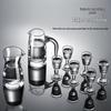 Sichun Premium Glass Liquor Decanter and Shot Glass Set