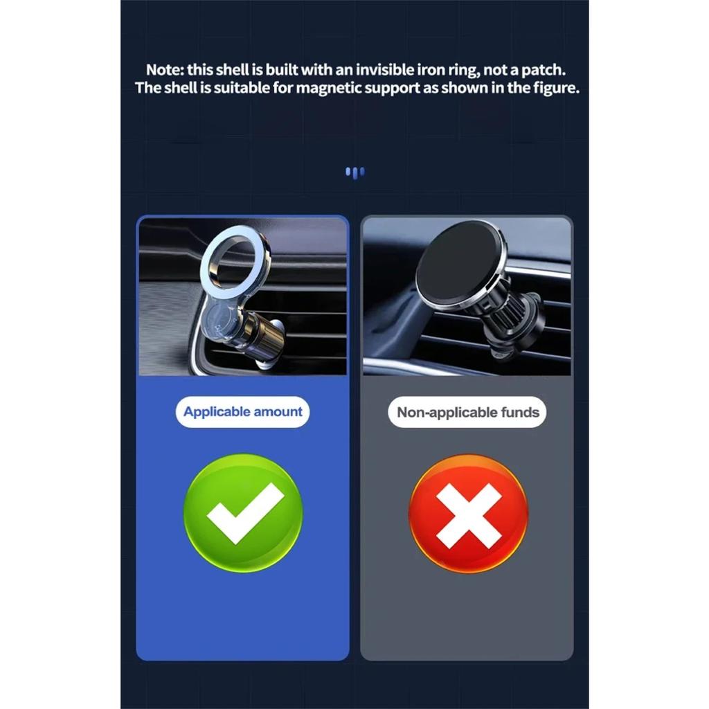 Leather Case for Oppo Realme Note 60 Luxury Shock Absorption Car Magnetic Mount Anti-knock Anti-fingerprint Thin Cover