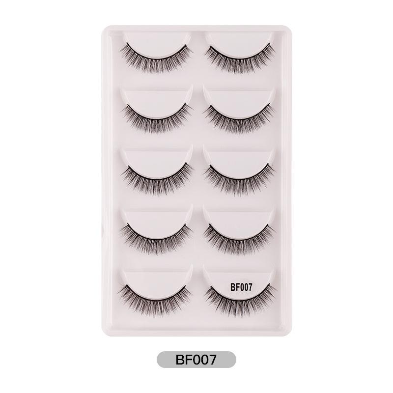 Chemical Fiber Short False Eyelashes Dense Curl Simulation Natural Grafting Eyelashes