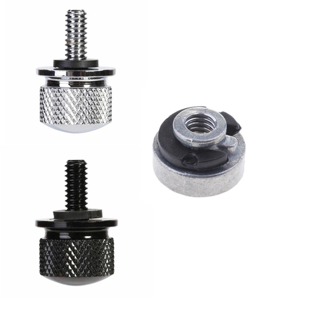 Motorcycle Seat Screw Nut Kit Mudguard Aluminum Bolts Motorbike Fastener Repair Modified Modification Replacement for