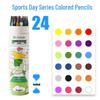 Zhenglin Erasable Colored Pencils – 24, 36, and 48 Color Sets for Children and Students Drawing and Coloring.