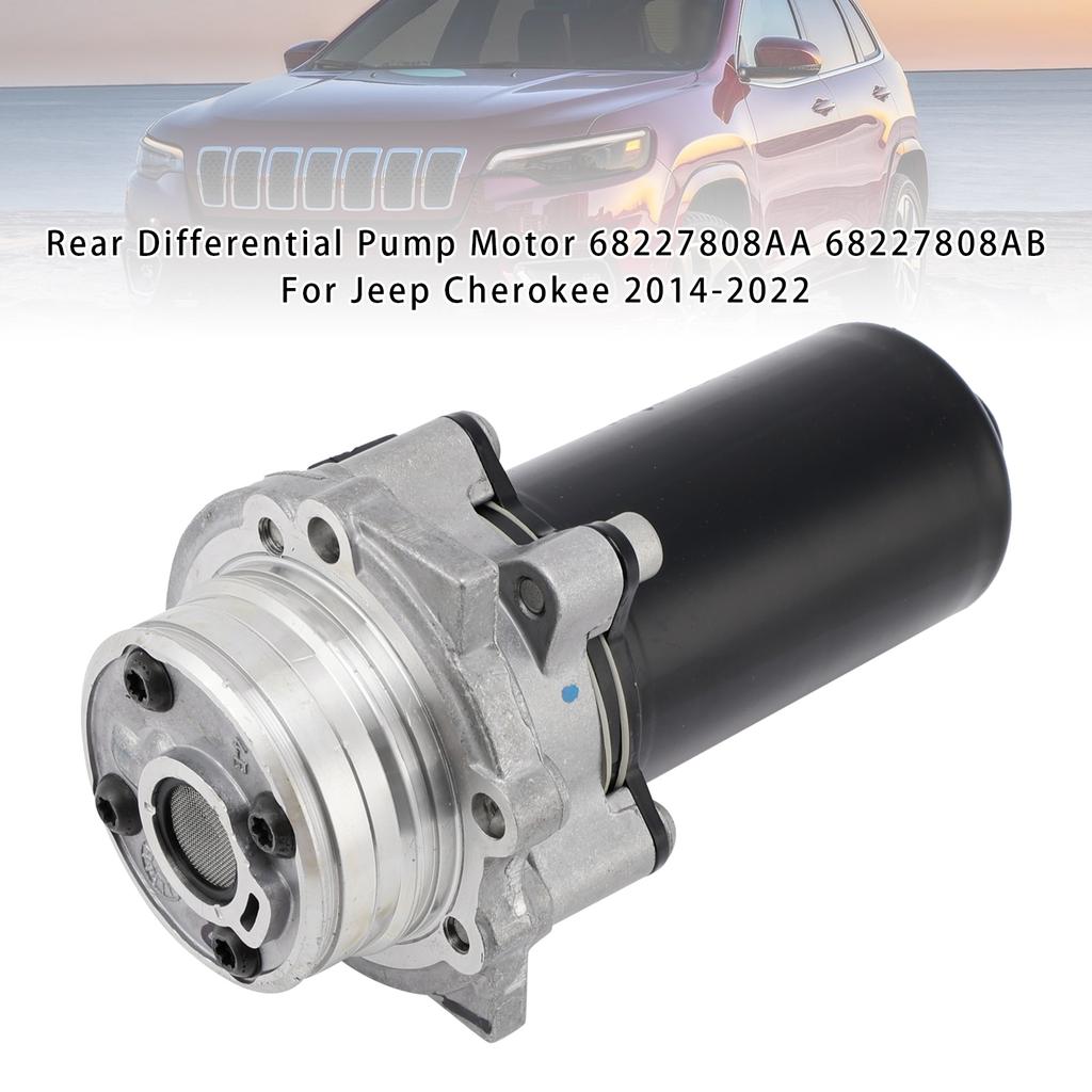 Bakre differensialpumpe motor 68227808AA 68227808AB For Jeep Cherokee 2014-2022