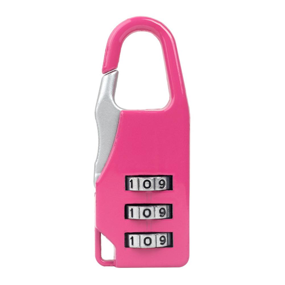 Cheap Mini 3 Digit Combination Padlock Zinc Alloy Travel Luggage