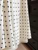 Polka Dot Satin Patchwork Midi Mermaid Skirt for Women - Spring/Summer 2026 Collection