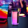 Newmine BT12 Portable Bluetooth Speaker with LED Light CN Plug (adapter Included)