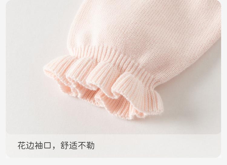 David Bella Girls' Sweater Spring Collection New Baby Cotton Anti Static Knitted Sweater Children's Cardigan