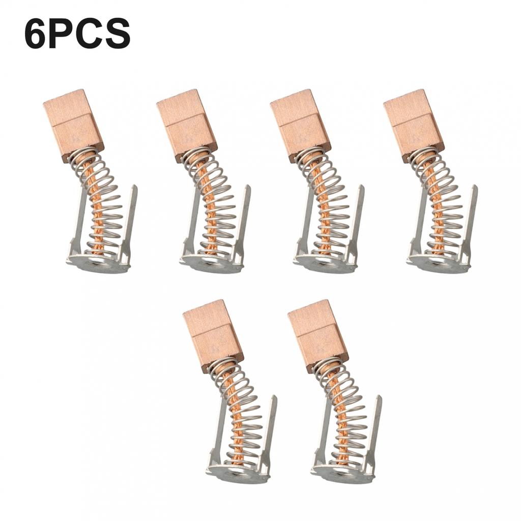 6pcs Carbon Brush 1607000CZ1 for GSR 180-Li GSB180-Li GSB140-Li Impact Drill