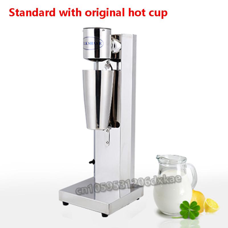 800ML Milk Tea Shop Commercial Stainless Steel Milk Shake Mixer Milk Shake Machine Electric Milk Tea Foam Mixer