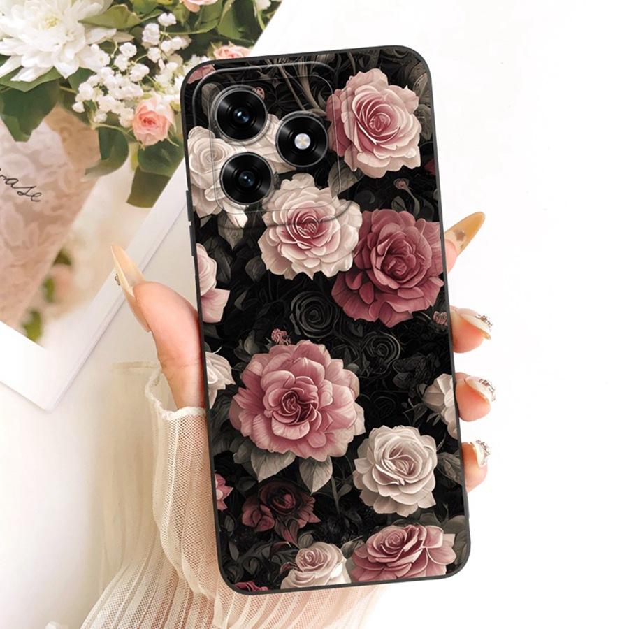 For Honor X5c Plus Case Cute Panda Rabbit Painted Silicone Soft Phone Cases For HonorX5C X 5 C Plus Len Protection Back Cover