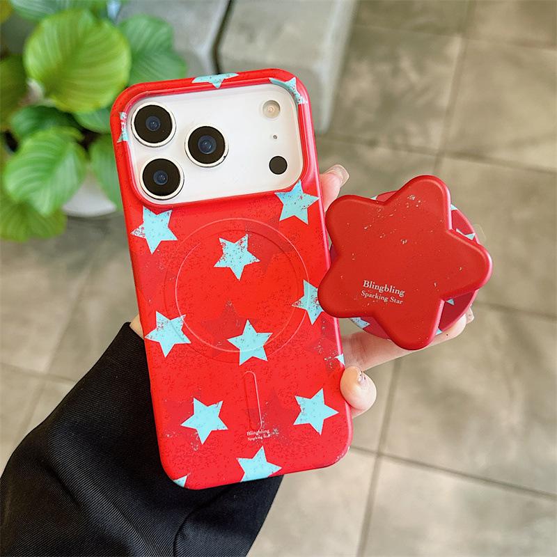 

Niche Magnetic Full Screen Star Case for iPhone 17/16 Pro Max/15 Pro iPhone 15 Pro
