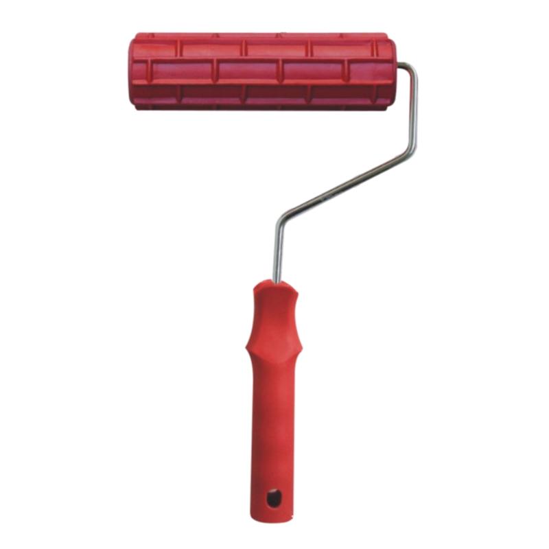 7-дюймовый валик для рисования имитация кирпичного узора тиснение валик DIY настенное украшение бытовой DIY валик для рисования художественная кисть 1