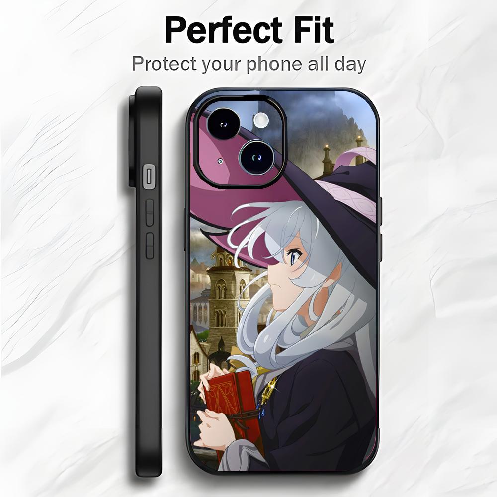 Fantasy Japanese Anime W-Wandering Witch Phone Case Phone Case Soft Packaging Lightweight For iPhone17 16 15 14 13ProMax