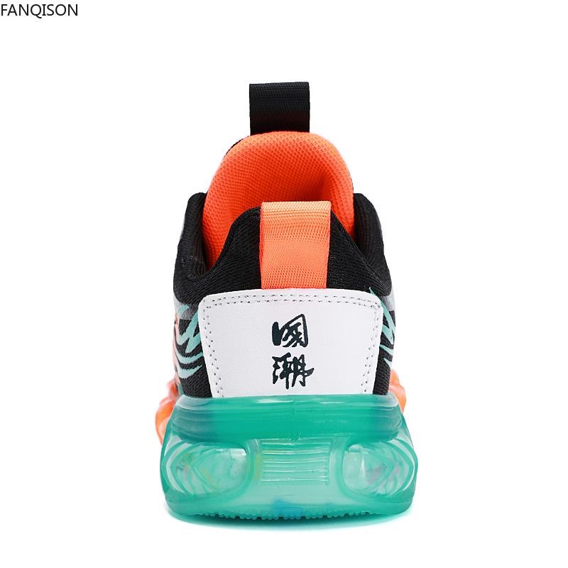 Весенне-осенняя детская дышащая сетчатая детская спортивная повседневная обувь — фото 6