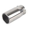 Car Modification Stainless Steel Exhaust Muffler Pipe Rear Tailpipe End Throat Flat