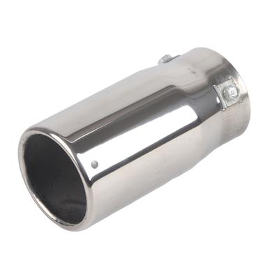 Car Modification Stainless Steel Exhaust Muffler Pipe Rear Tailpipe End Throat Flat