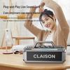 300W High-Power Wireless Bluetooth Speaker with Subwoofer for Outdoor and Home Use