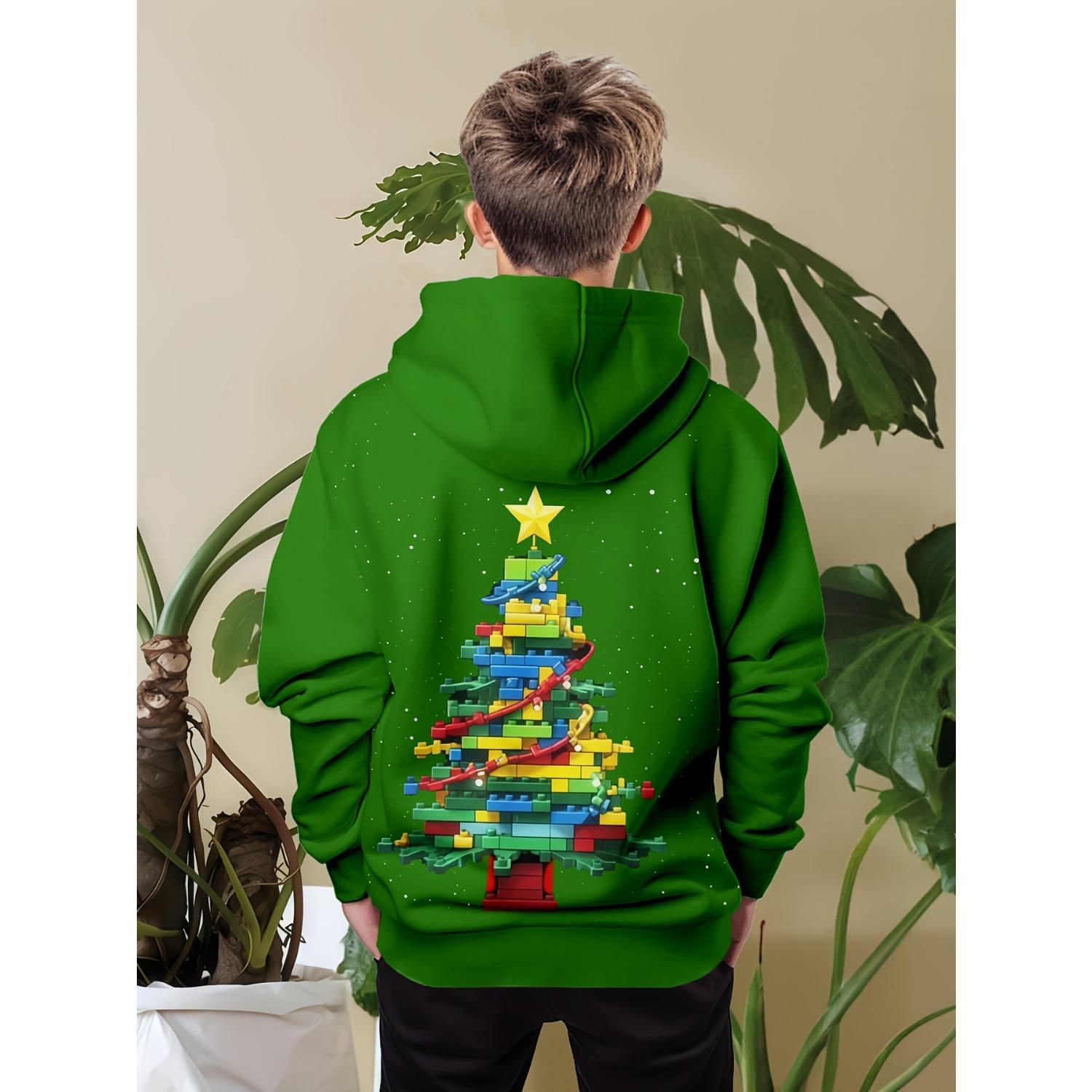 

Children s outdoor fashionable hoodie autumn and winter new hooded men s and women s casual pullover 13-14Y