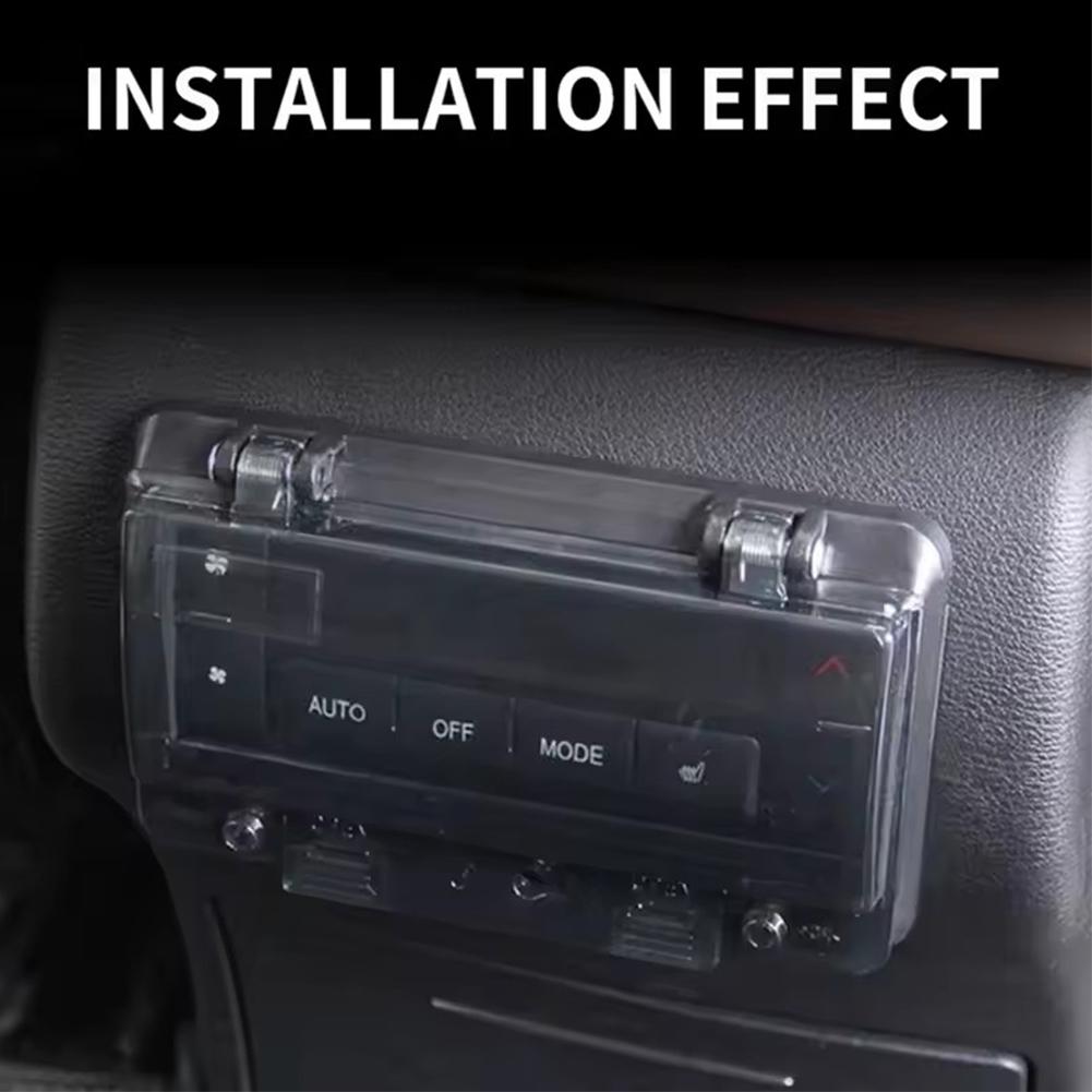 Für GMW Für Haval H9 2025 2025 Auto Hinteres Klimaanlagenpanel Anti-Tritt-Abdeckung Klimaanlagenschalter Schutz Zubehör