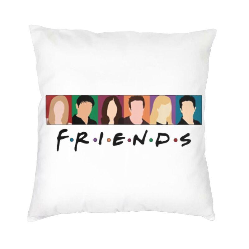 Classic Friends TV Show Cushion Cover Two Side 3D Printing Floor Pillow Case for Living Room Custom Pillowcase Home Decoration