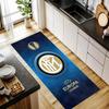 Inter Milan Kitchen Carpet Nonslip Floor Mat Ideal For Indoor And Outdoor Entryway Door Mat Laundry Room Bathroom Foot Mat