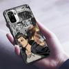 Anime Attack On Titan Eren Yeager Silicone Phone Case For Xiaomi Redmi Note 9 9T 10 10s 11 11s 11E 8 7 Poco M3 M4 Pro Cover Case