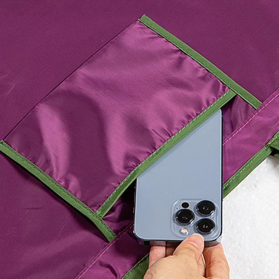 Large Environmental Supermarket Shopping Bag Fashion Shoulder Bag Foldable Portable Handbag Grocery Waterproof Bag