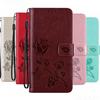 Rose Leather Wallet Flip Case For Xiaomi 13T 13 Ultra Lite Redmi A1 Plus A2 13C 12C Note 12 Pro 5G 12S Poco C65 Cover Funda