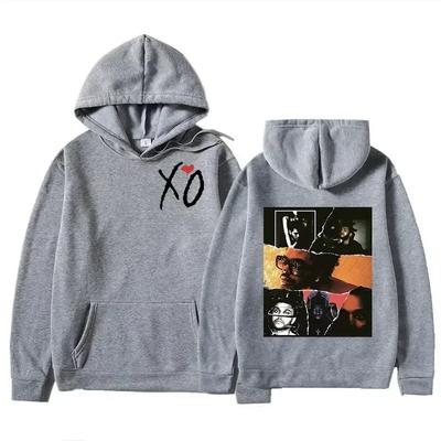2025 William West Kollaborationsdruck Grafik-Hoodie - Rockender Modetrend-Druckmaterial - Umweltfreundlicher Stoff