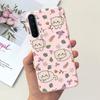 For Oneplus Nord Case AC2001 AC2003 Cute Dinosaur Cartoon Cover 6.44'' Soft Silicone Phone Cases For One Plus Nord 1+Nord Bumper