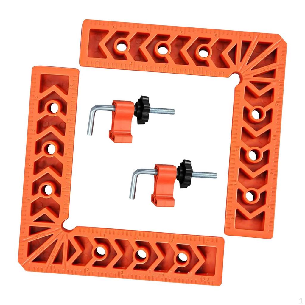 2 90 Degree Corner Clamp Carpentry Square Tool Positioning