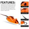 5cm 9g 3d Simulation Mouse Fishing Lure Kit Artificial Double Hook Lures Baits Fishing Accessories