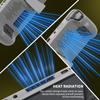 Protective Case Soft Cover for Steam-Deck Gamepad Housing with Support Bracket-