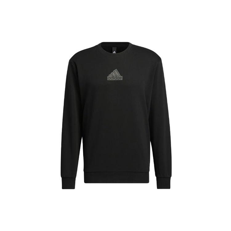adidas Logo Long Sleeve  Black  Men s IP4965 XXL