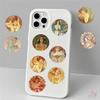 500Pcs/Roll Mucha Art. Retro Girls Kids Rewards Stickers - DIY Scrapbooks Album Decor Sealing Label Decals