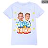Children Cute Vlad Niki Clothes Kids Summer Fashion T-shirt Baby Boys Cartoon Tshirts Toddler Girls Short Sleeve Casual Tops