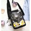 New Japanese Mini Small Pain Bag, Small Food Intake Pain Bag, Women's Bag, Fashionable and Versatile Two-dimensional Baby Bag, Transparent Bag.