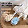 Detachable Handle Body Cleansing Tool Soft Bristle Bubble Massager Brush  Bathroom Use