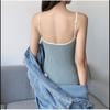 Vest Seamless Sexy Bra Large U Back Bra Bottomed Suspender Vest Underwear Female