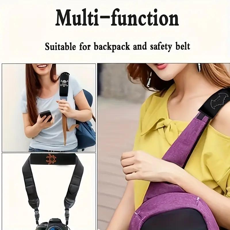 2pcs Car Seat Belt Shoulder Protector Cover, Spider Pattern, Soft and Comfortable, Universal for Car Seat Belt Protection